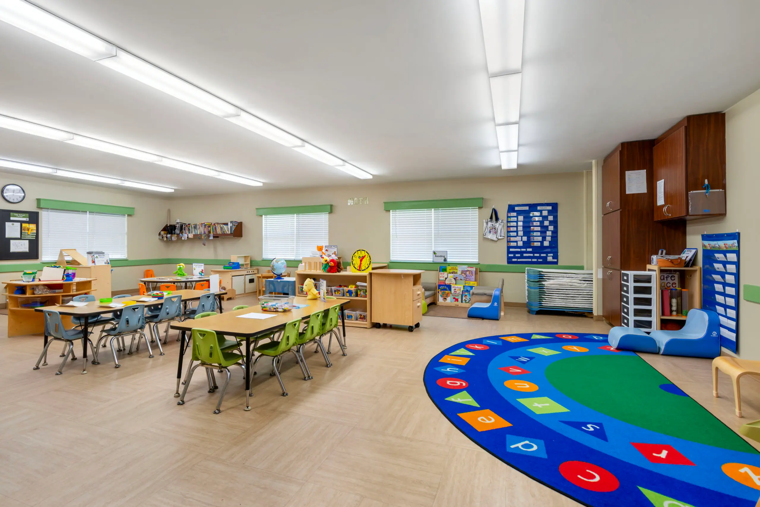 Primrose School of Woodstock East preschool classroom