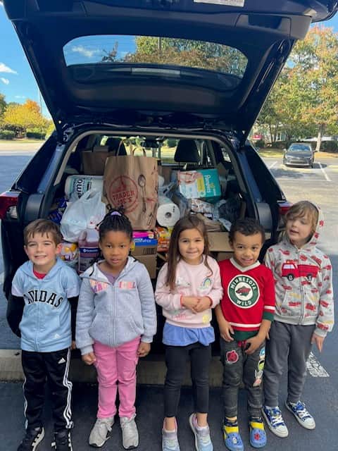 Primrose School at The Park Morrisville Cary Diaper Drive provides hurricane relief