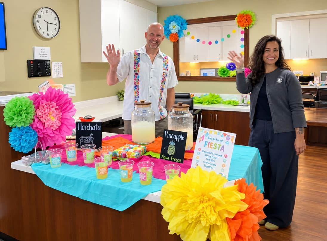Fiesta Time at Primrose School of Four Points for Meet the Teacher Night in September