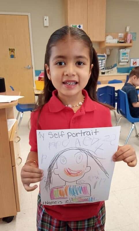 Pre-K student at primrose daycare