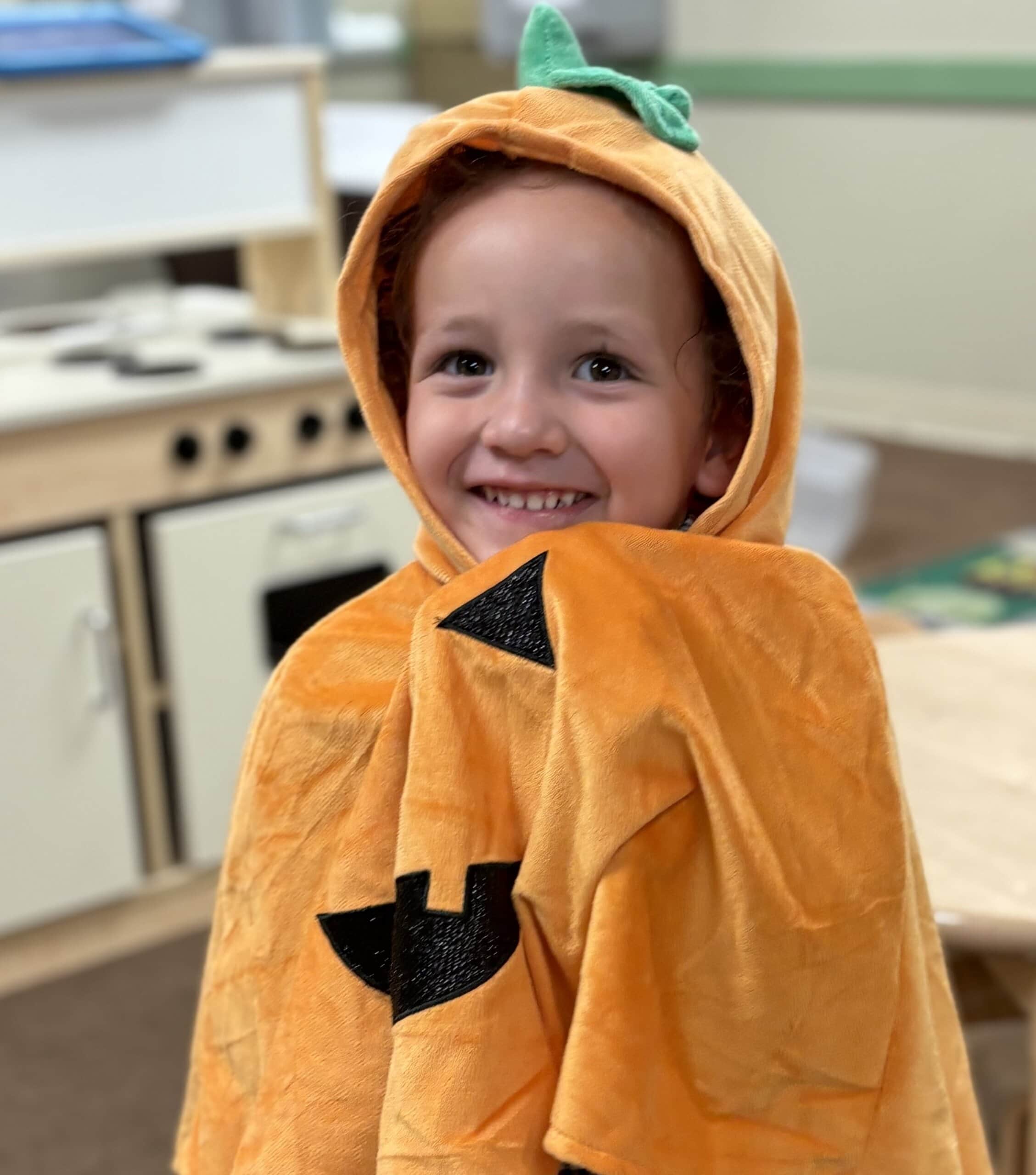 It's Dress Like a Pumpkin Day at Primrose School of Emory Healthcare!