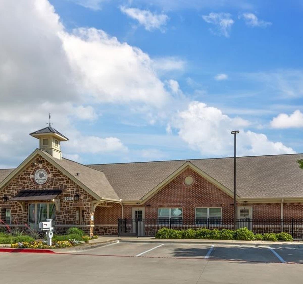 Picture of the outside front of school