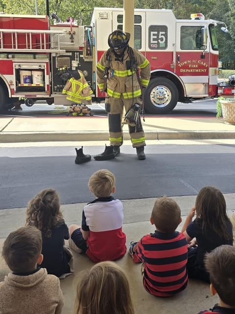 Cary Fire Department Visit