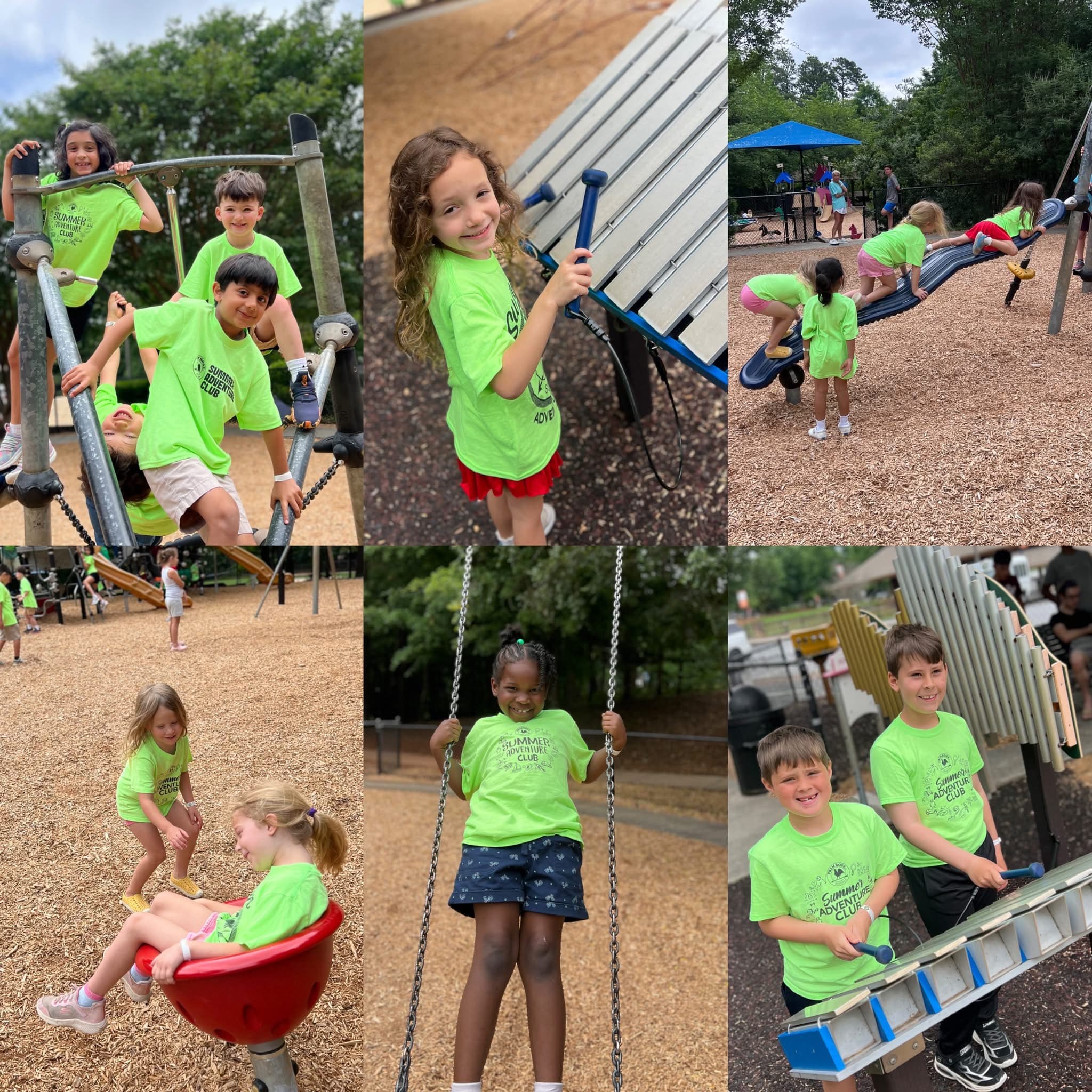 First day of Summer Camp at Primrose Roswell East 