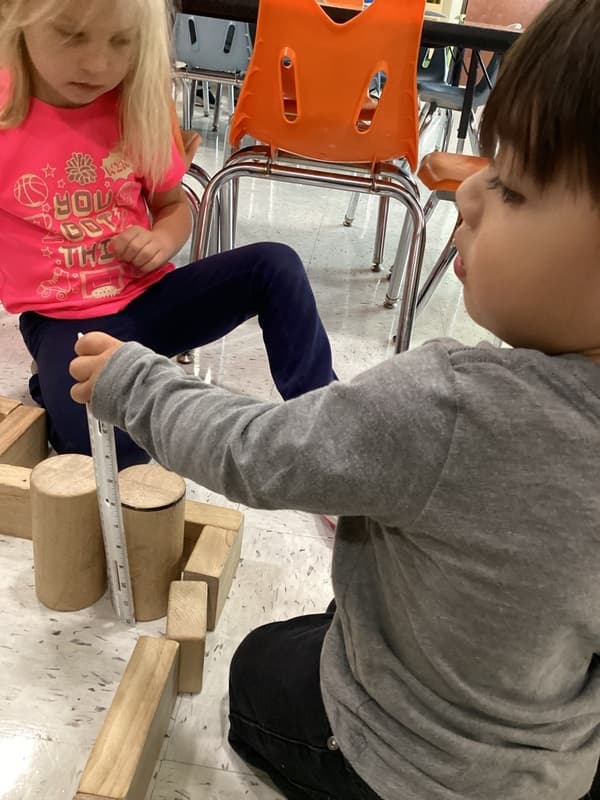 Math in the Preschool class Primrose Highland Village