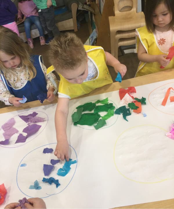 Early Art Masters: Collaborative Color Sorting