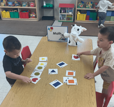 Math Center: Shape Matching Fun! 