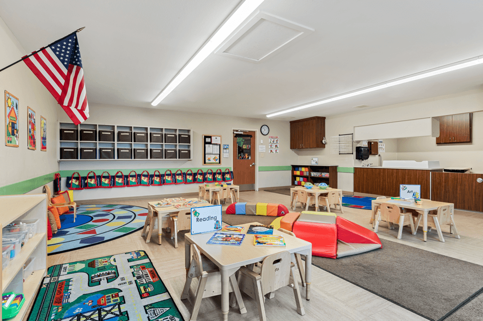Toddler classroom at Primrose school of forney at gateway in forney texas