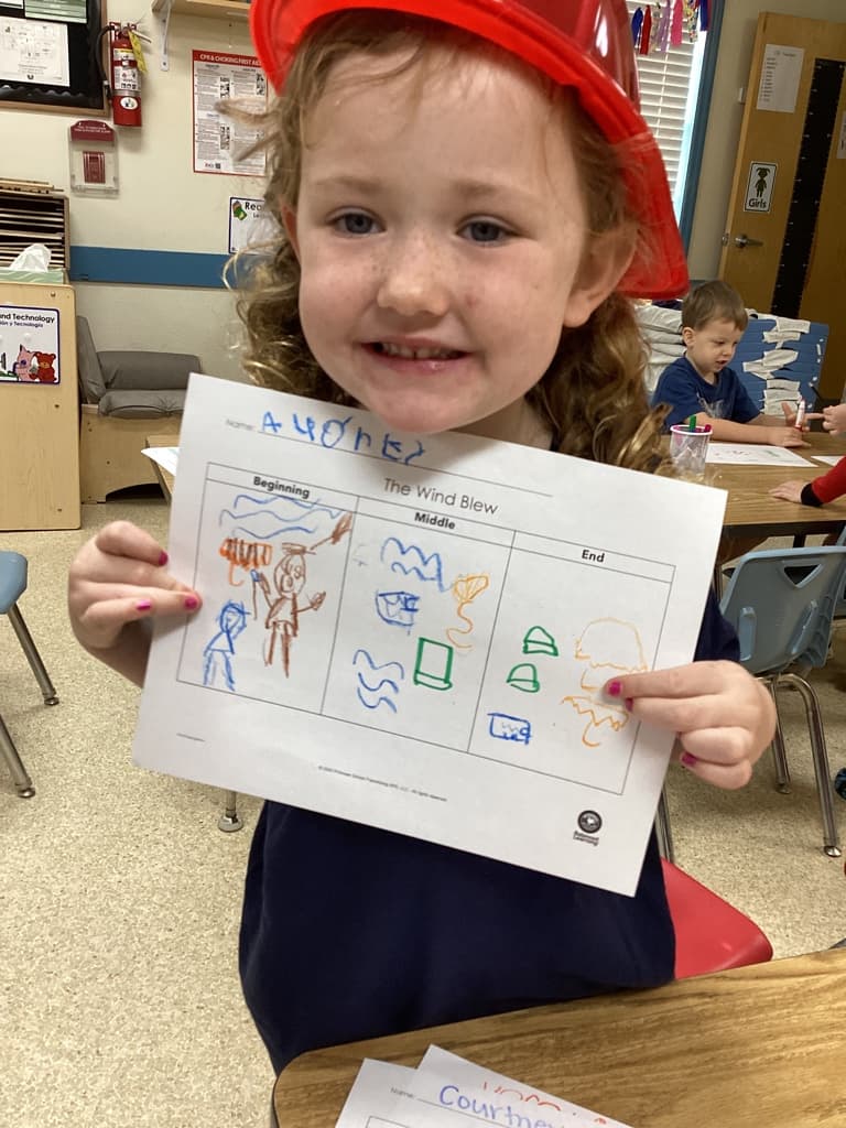 Drawing "The Wind Blew"