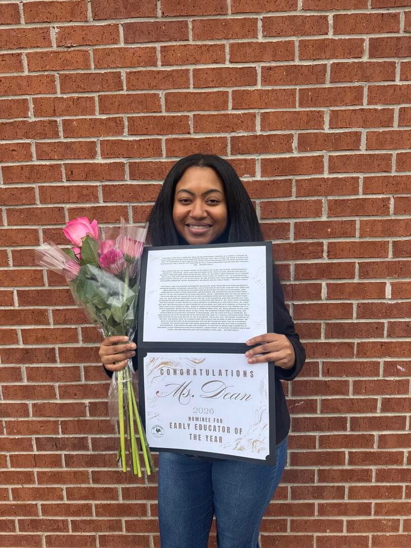 EARLY EDUCATOR OF THE YEAR PRIMROSE OF EDMOND 2026 NOMINEE MS. DEAN 