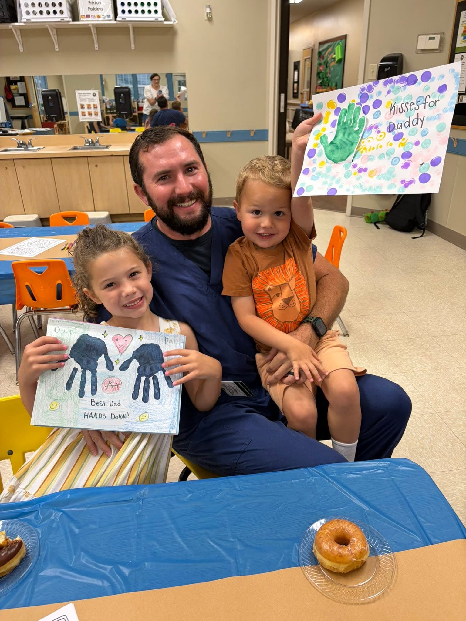 Donuts with dad