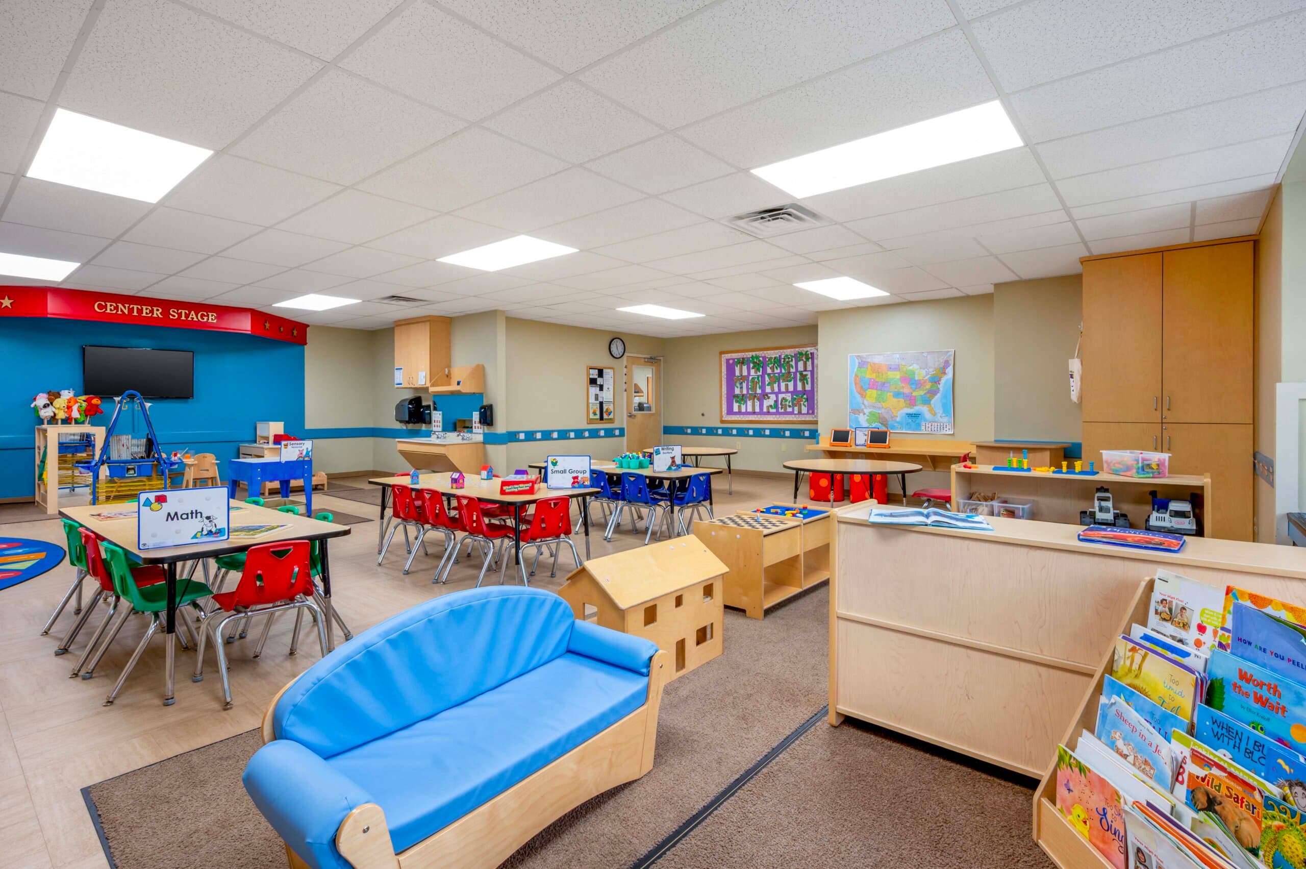 Primrose School of Geist pre-kindergarten classroom