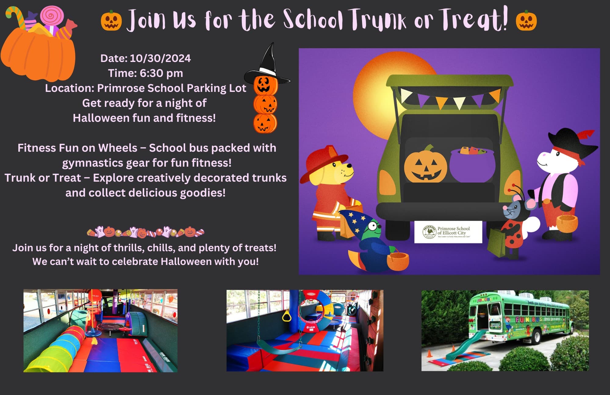 2024 Trunk or Treat on Wednesday, October 30, 2024