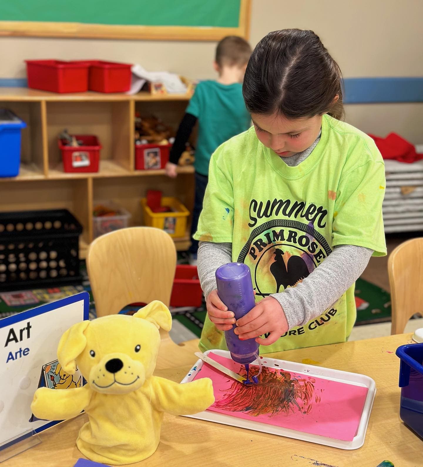Art Center during Children's Choice Learning Centers