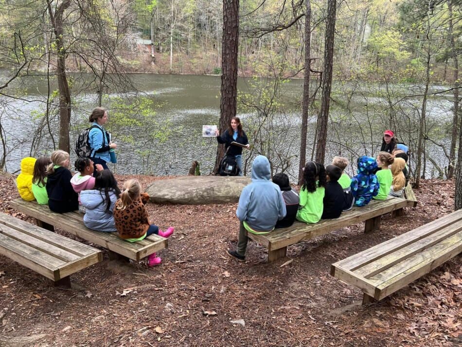 children at the chattahoochee nature center