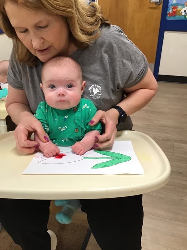 Infant program at Primrose School of Centerville