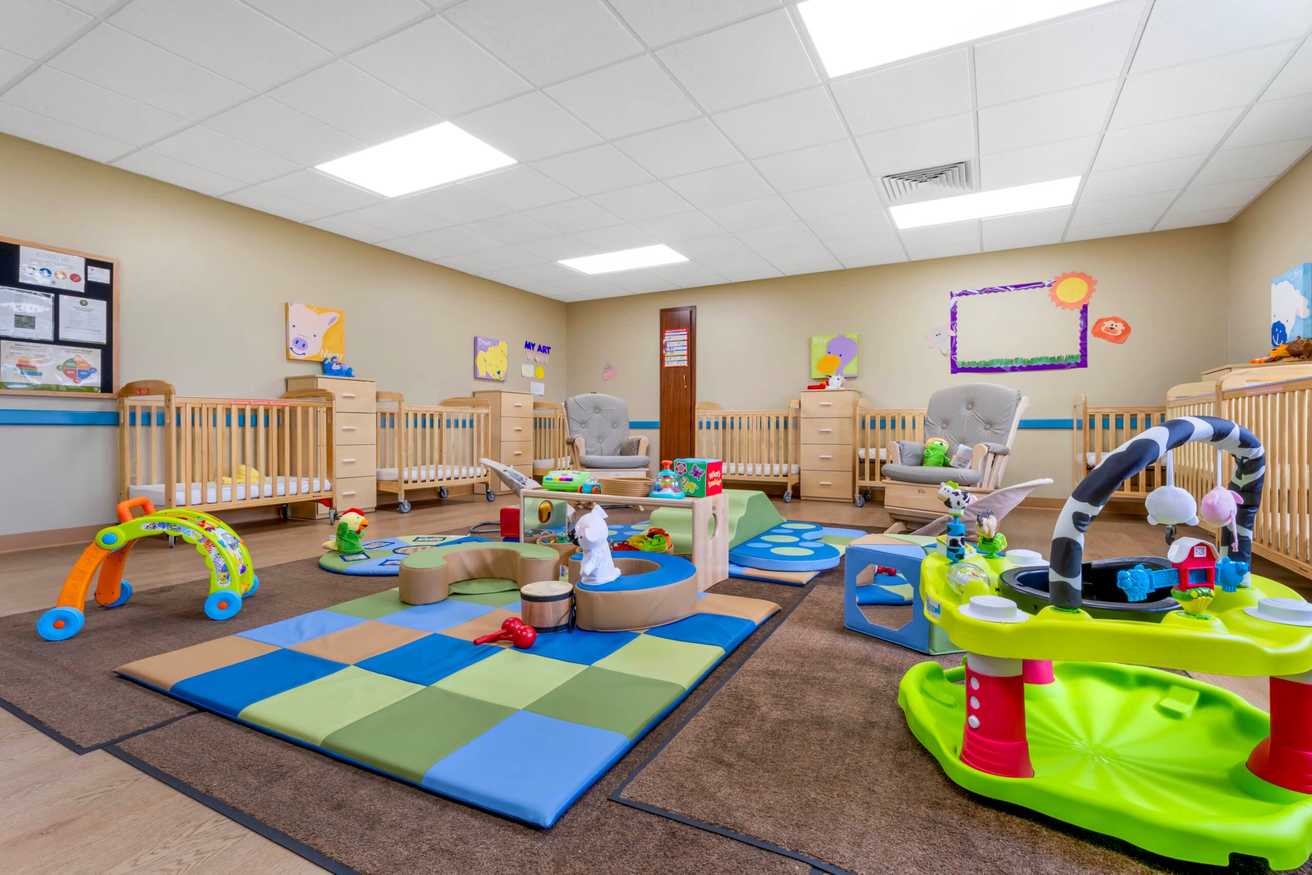 Primrose School of Aliana infant classroom