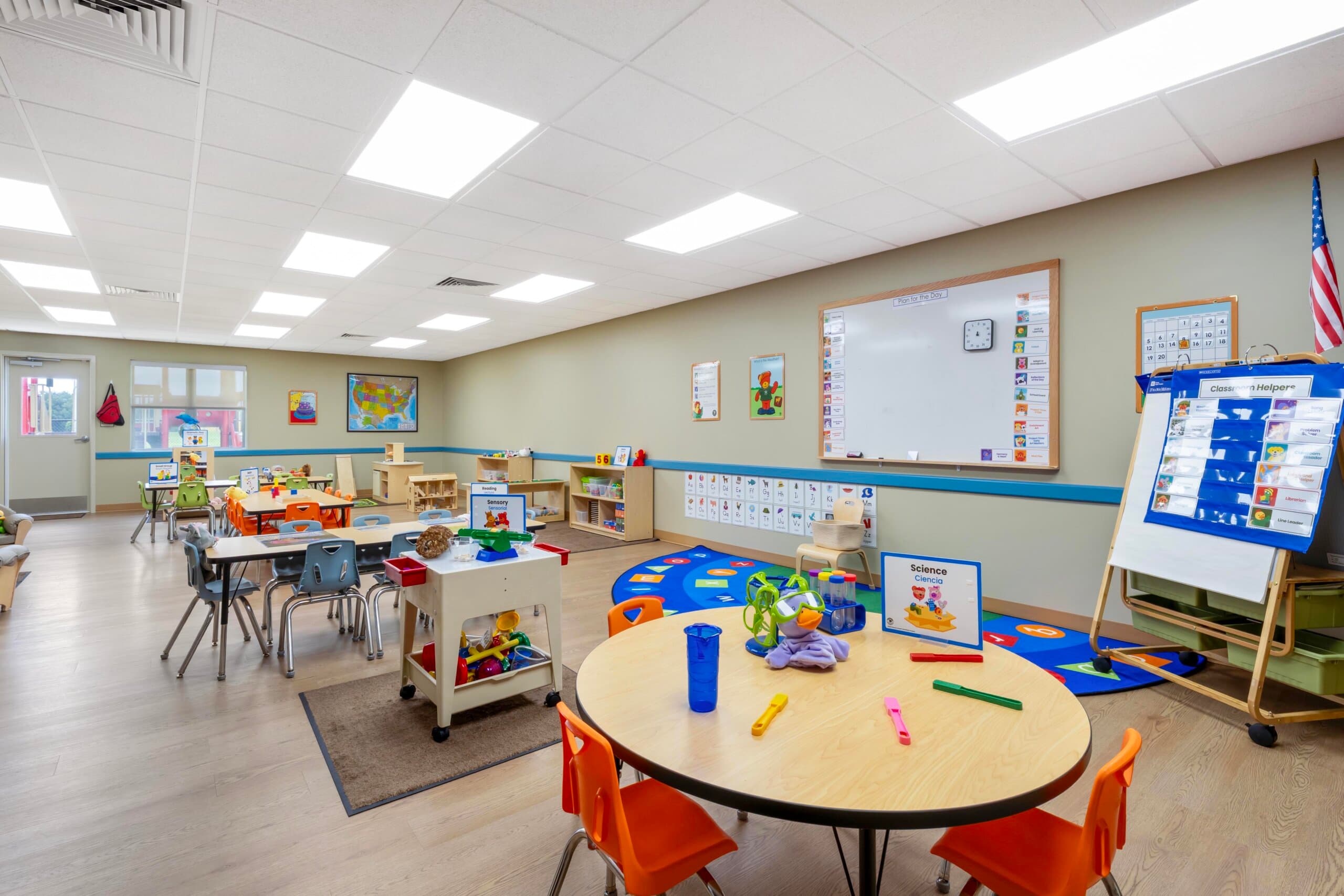 Primrose School of Aliana pre kindergarten classroom