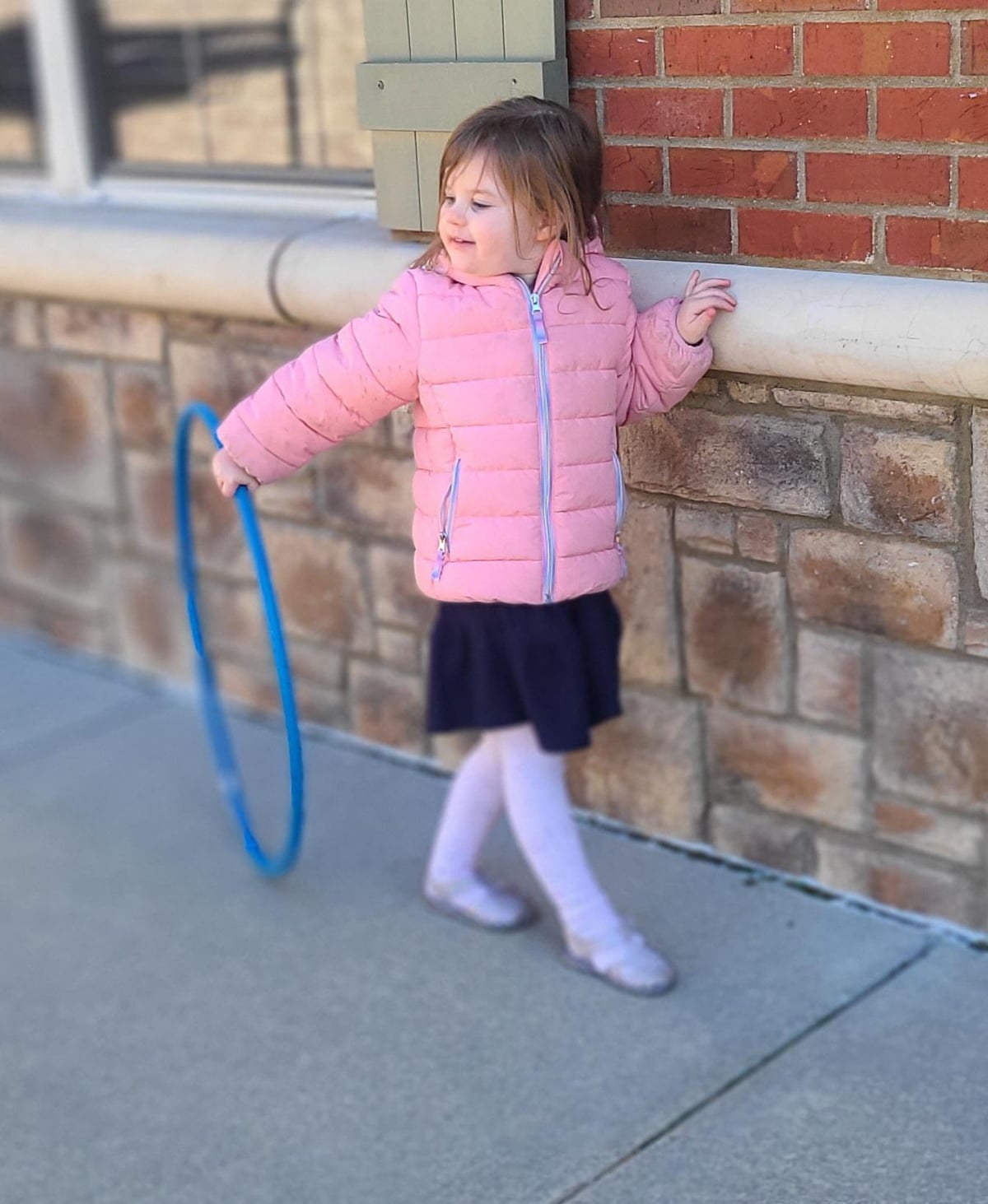 Rolling the Hula Hoop