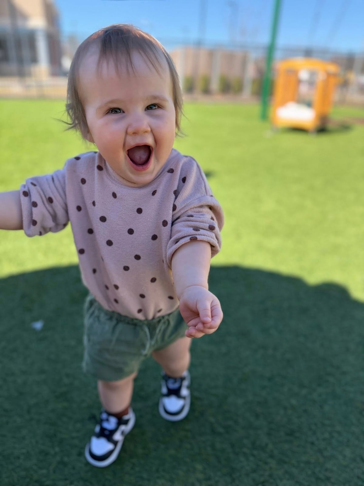 Infants exploring the world around them!