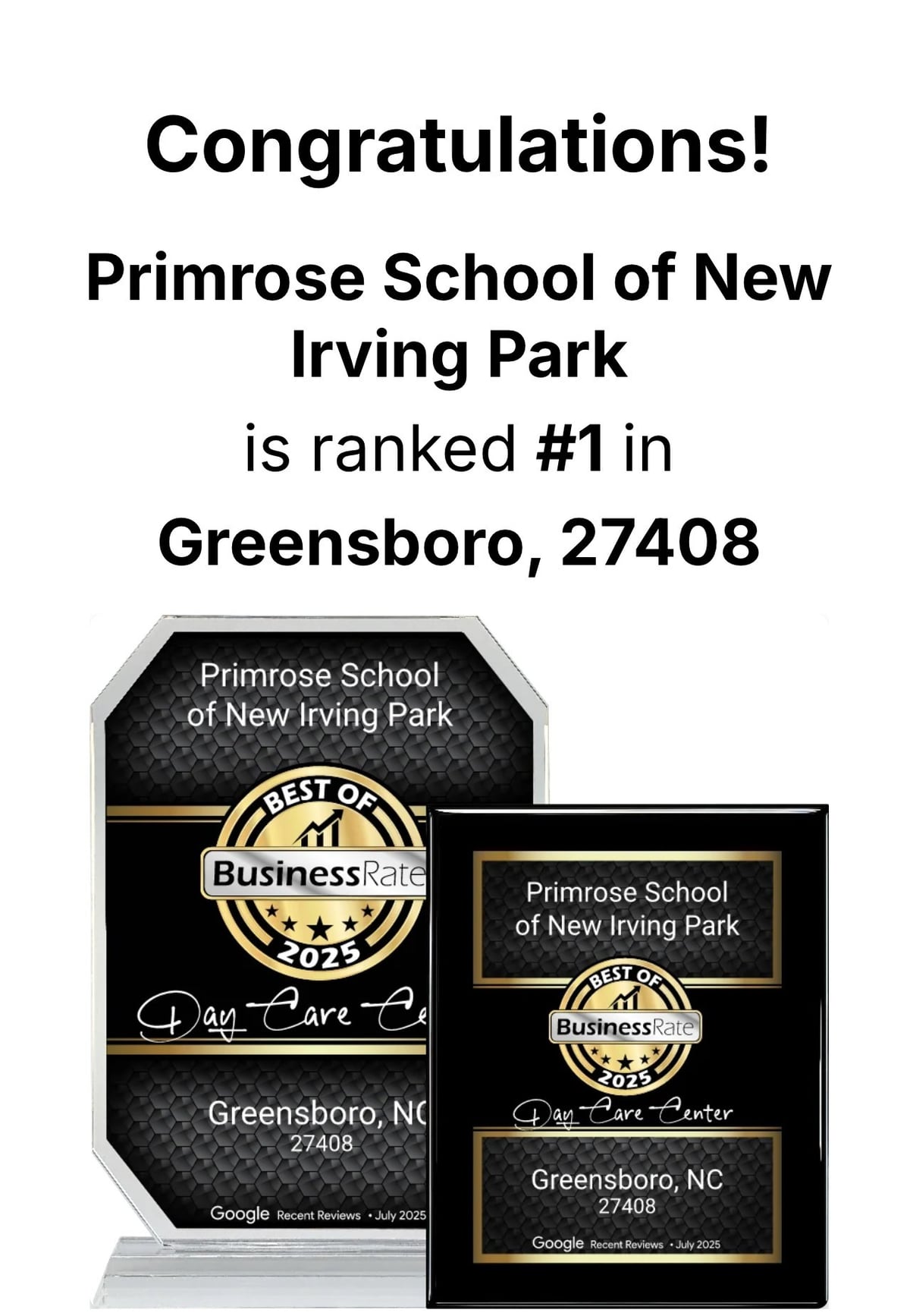 “more than a daycare“; educational daycare and preschool”; “preschool in GREENSBORO, NC”; “best child care”, community
