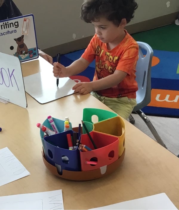 preschool writing