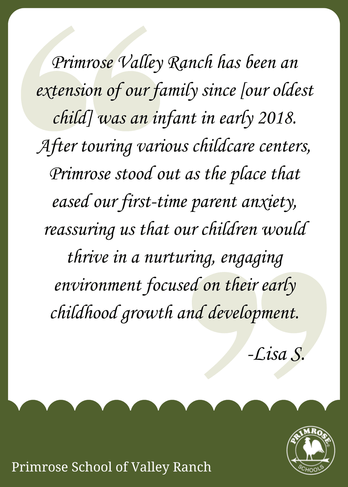 Infant Parent Testimonial