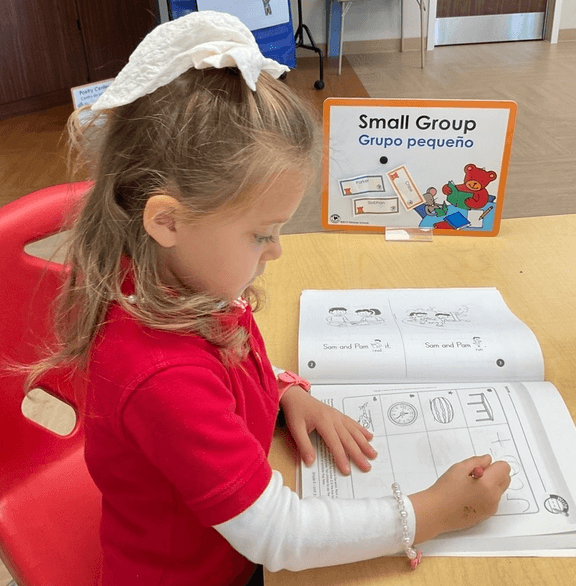 Small Group in Kindergarten!