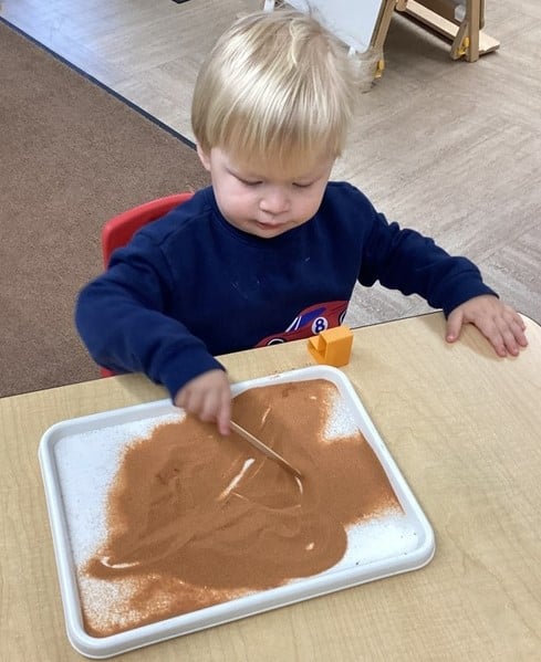 Wonder Time 1: Sand Writing ✍️🏖️