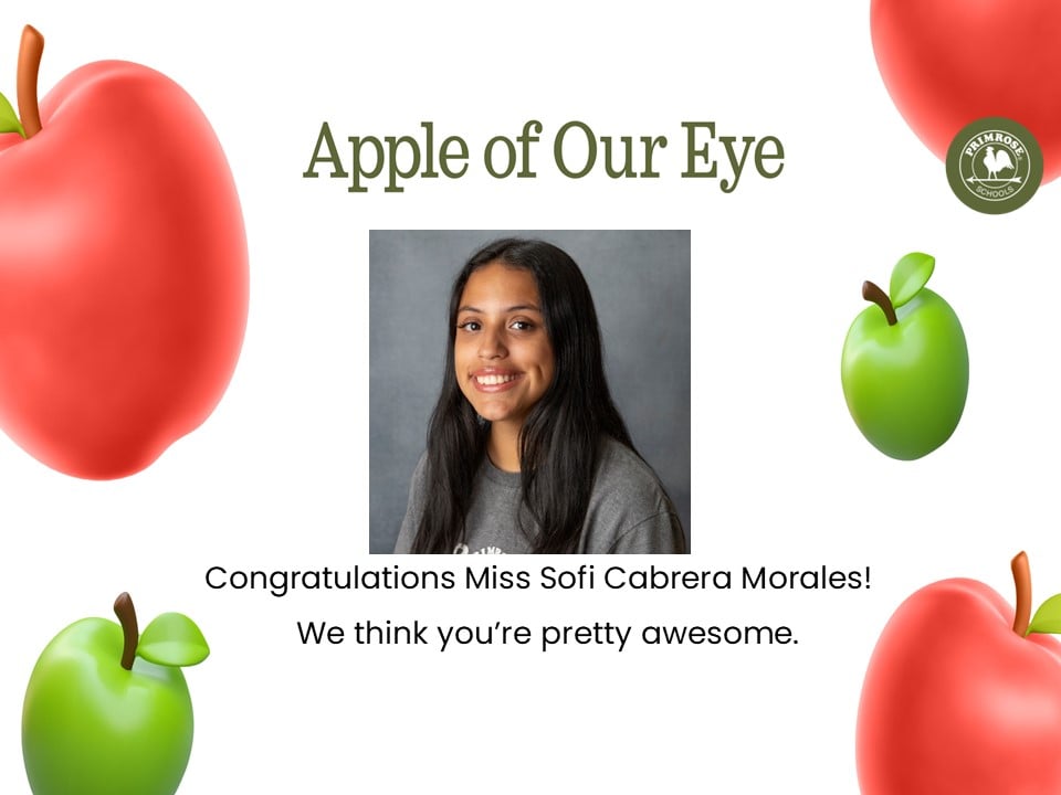 Apple of our eye! 