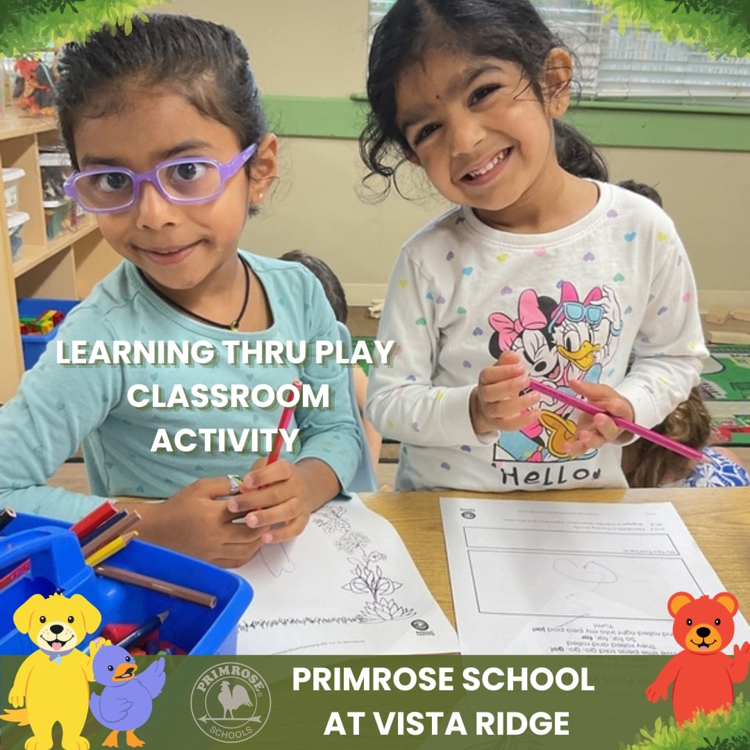 Learning Through Play Every Day at Primrose at Vista Ridge