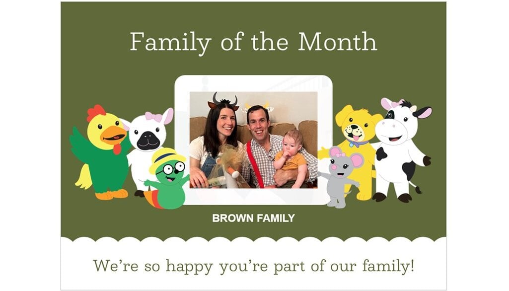 Family of The Month