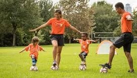 Kids Playing Soccer
