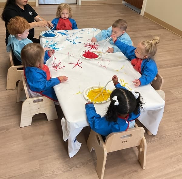 Early Arts Master Program in Toddler Classroom