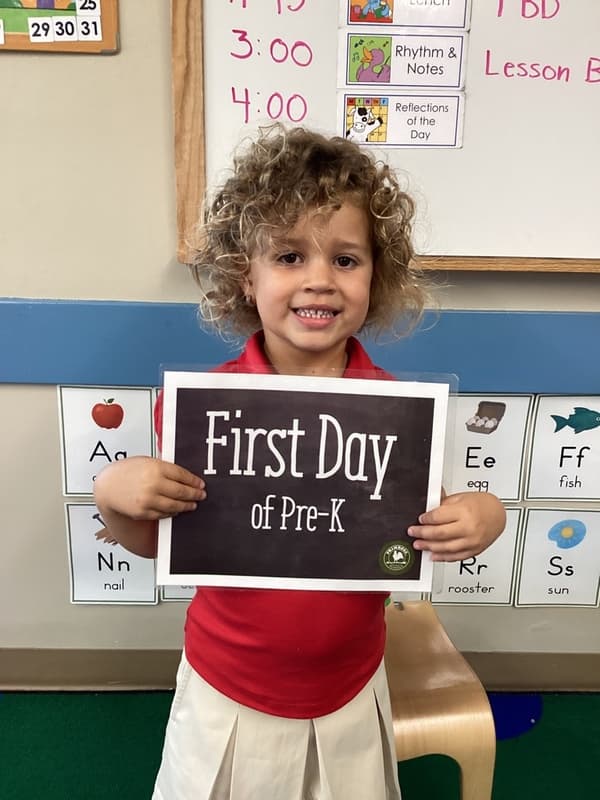 First Day Of Pre-K