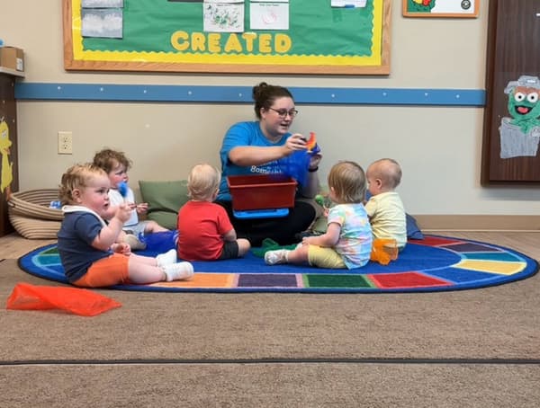 Circle time with Ms. Alexa