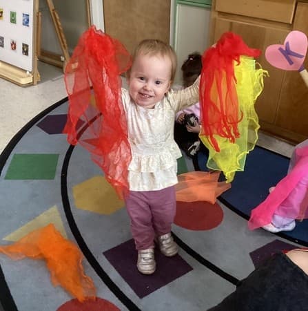 Music and movement at Primrose School of Highland Village Early Preschool