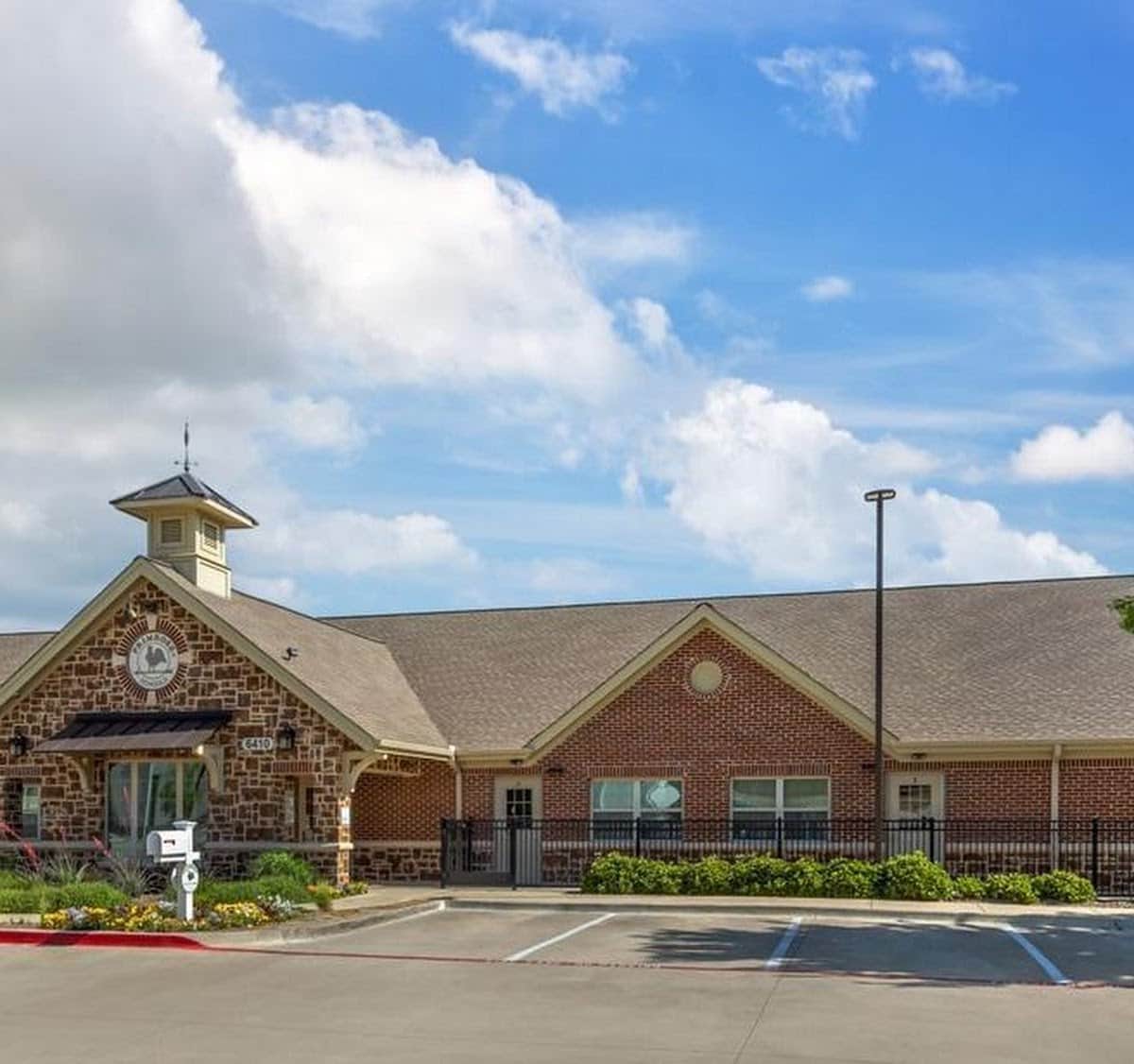 Picture of the outside front of school