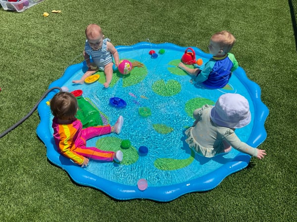 Our Infants love Splash Day!