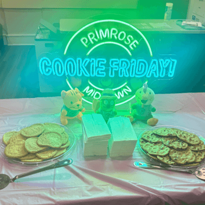 cookie Friday is a favorite at our primrose location