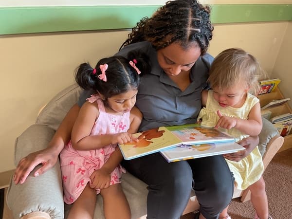 marley reading a book
