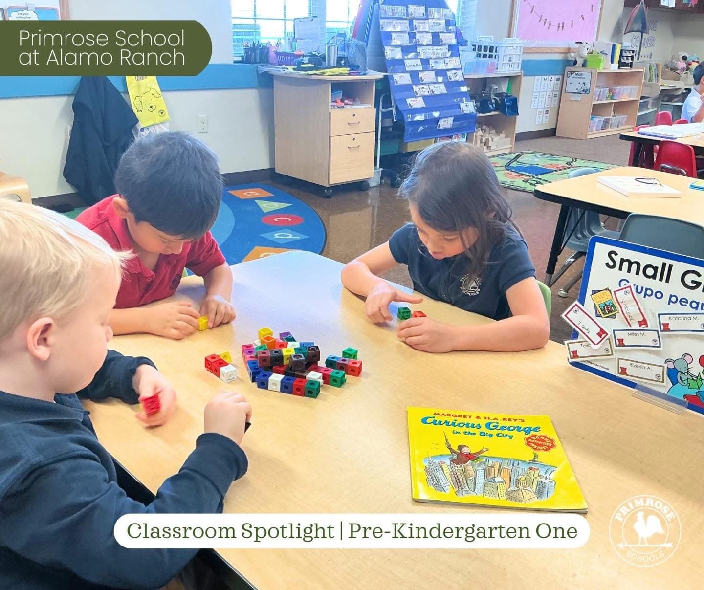Small Group Math, Innovative, Curiosity, Academic Readiness, Social and Emotional Development