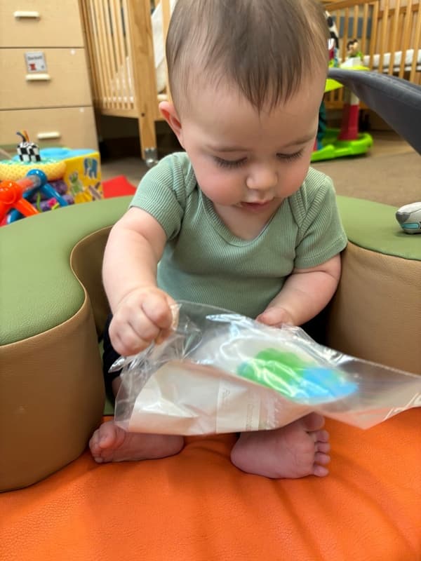 Infant Wonder Time - Earth Day Painting
