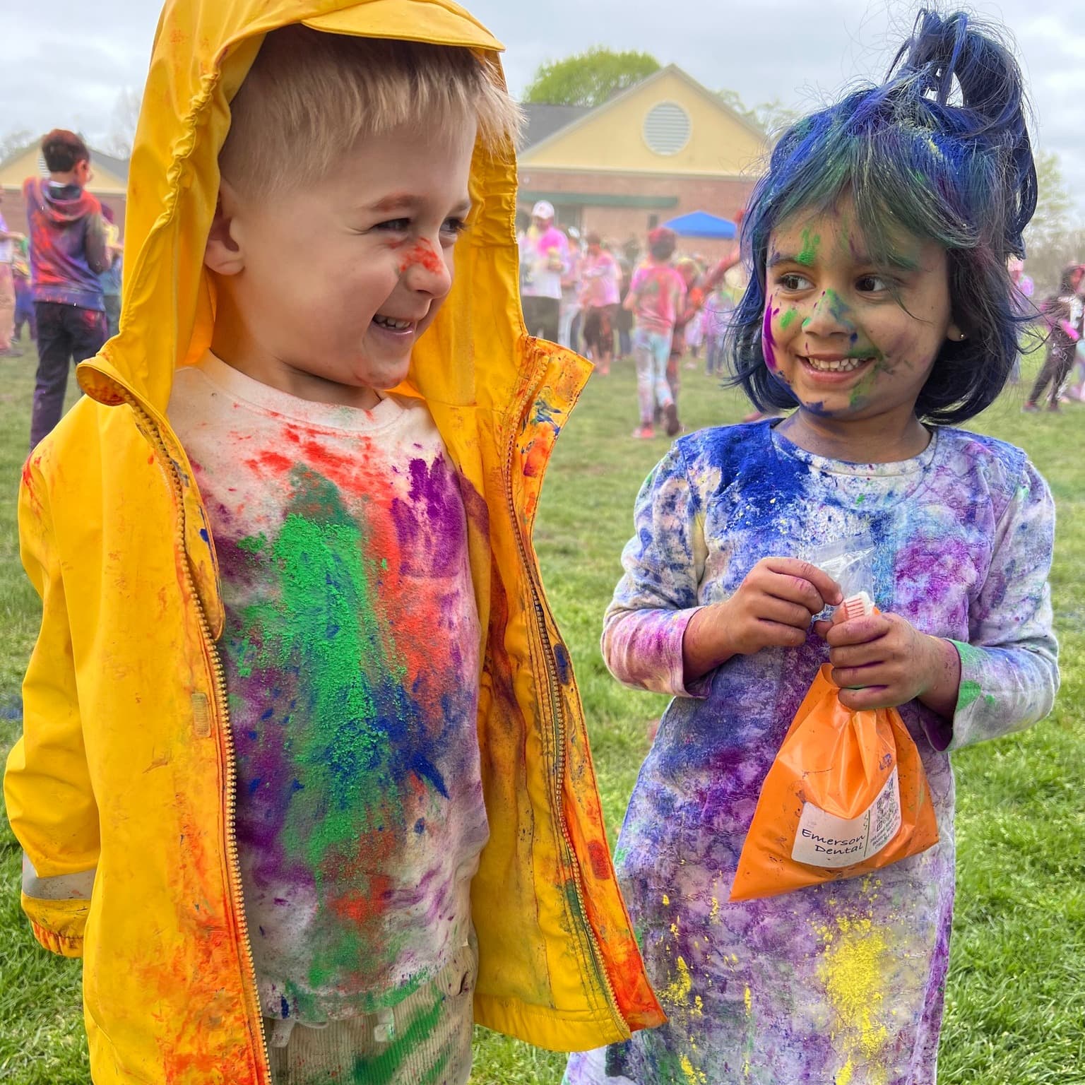 Holi with Primrose School of Burlington and Bedford's South Asian Association