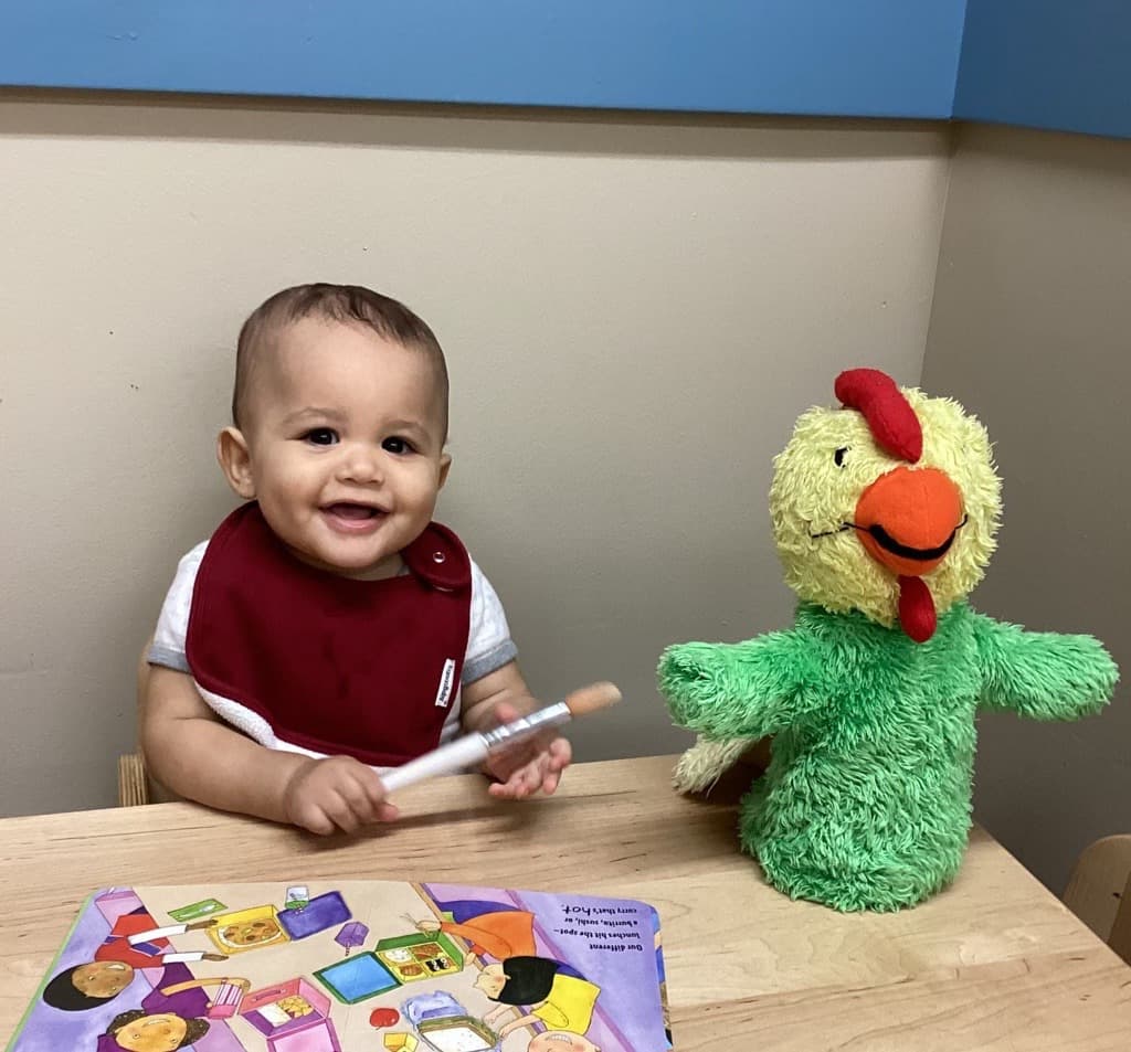 Puppets in Infants at the Primrose School of Chelmsford