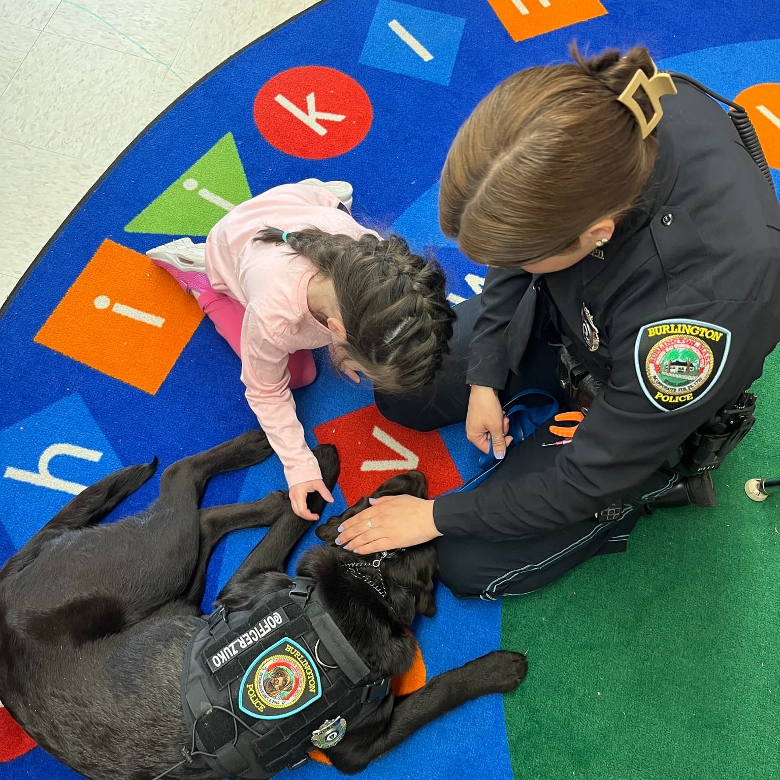 Burlington Police Department at Primrose School of Burlington