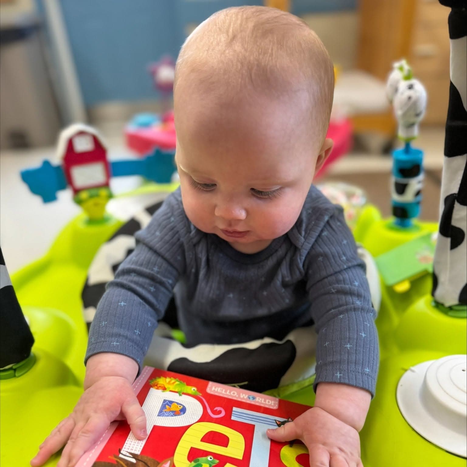 Infant day care program at Primrose School of Burlington MA, preschool infant classroom, day care center for babies, early childhood education, infant learning activities, Burlington preschool and child care center