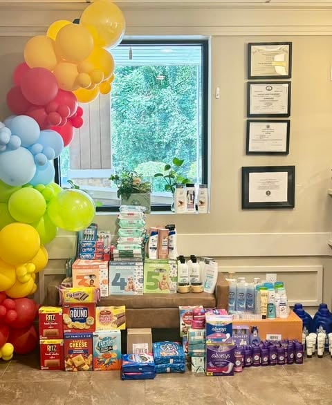 Donation to Ozanam kids Shelter