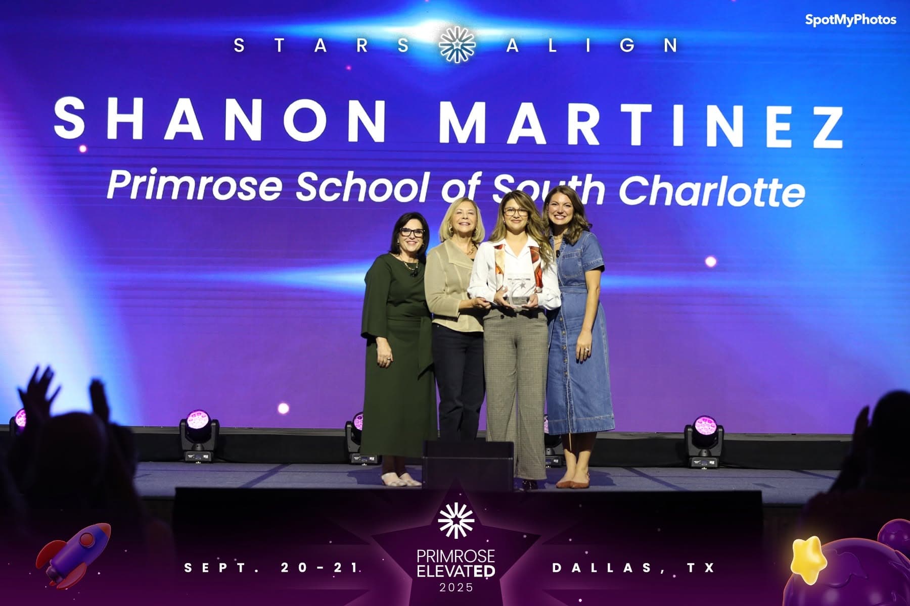 Congratulations to Ms. Martinez, Education Coach of the Year for the Southeast Region!