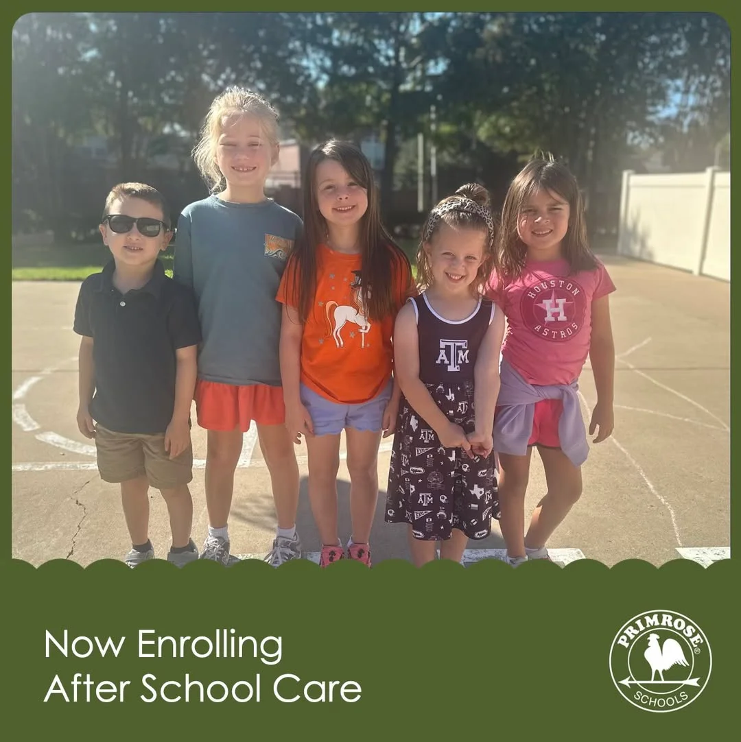 after school care - enrolling - Primrose at Waterside Estates - Frost Elementary - Oakland Elementary - Neill Elementary - Adolphus Elementary